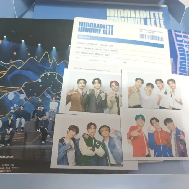 세븐틴 DVD 인컴플릿 풀박 양도합니다!