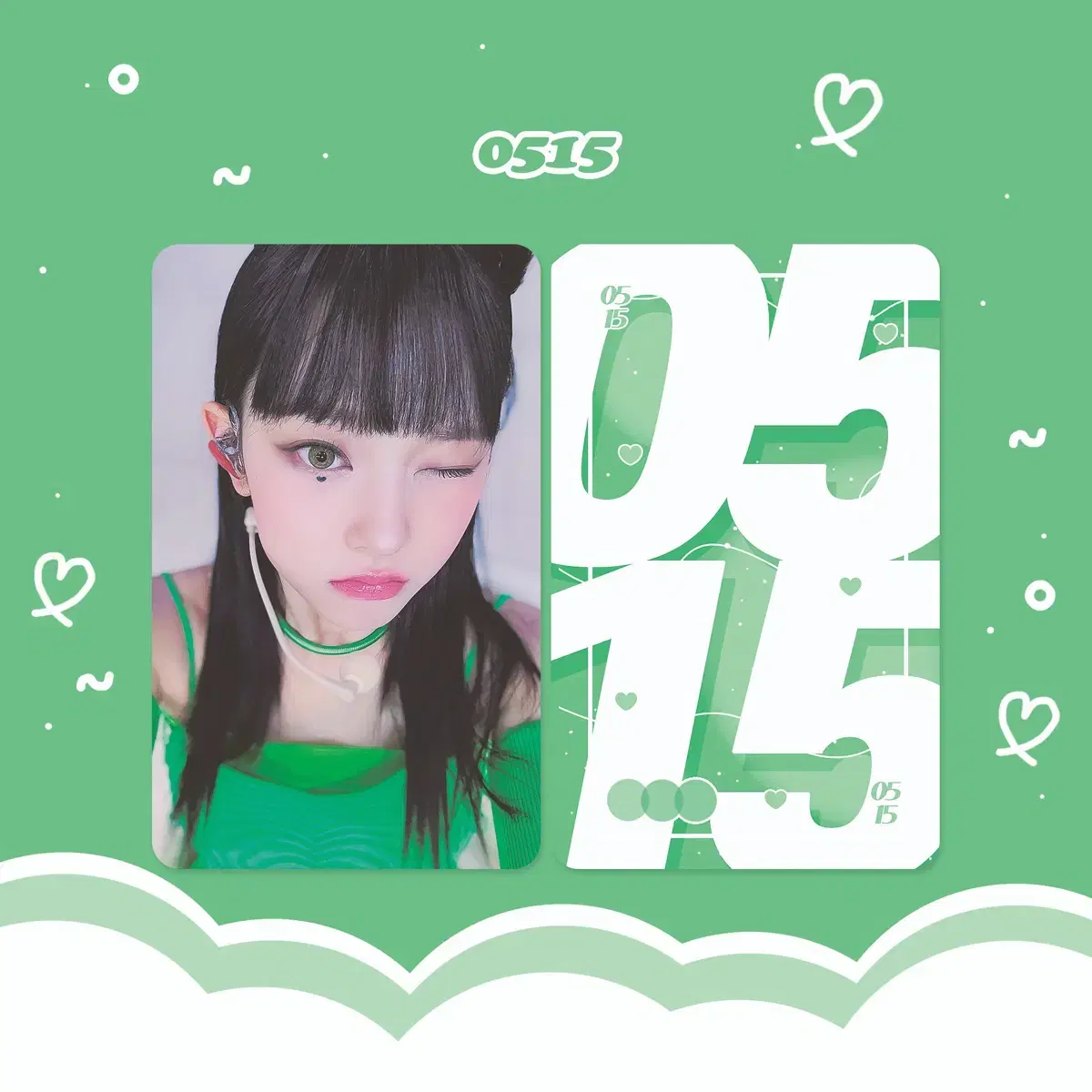 new jeans haerin unofficial goods birthdays photocards poka poka