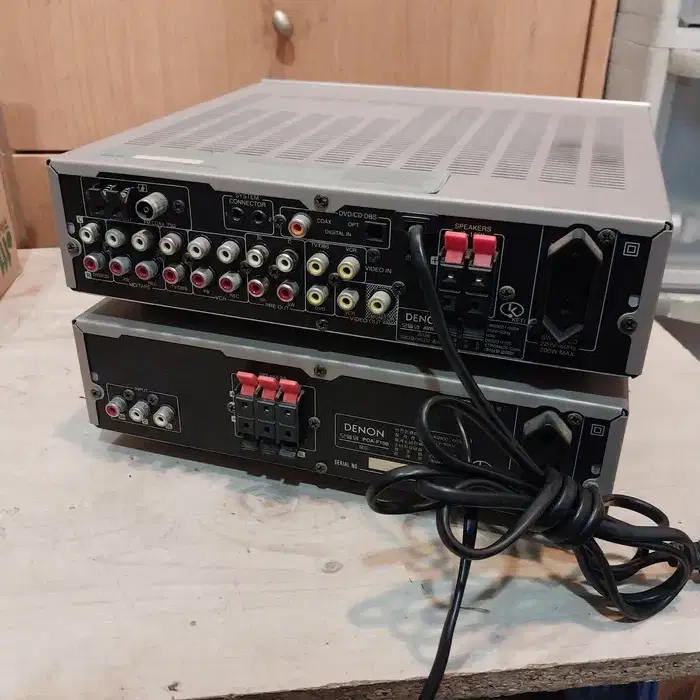 1990 데논 AVR-F100/POA-F100 미니 5.1 리시버