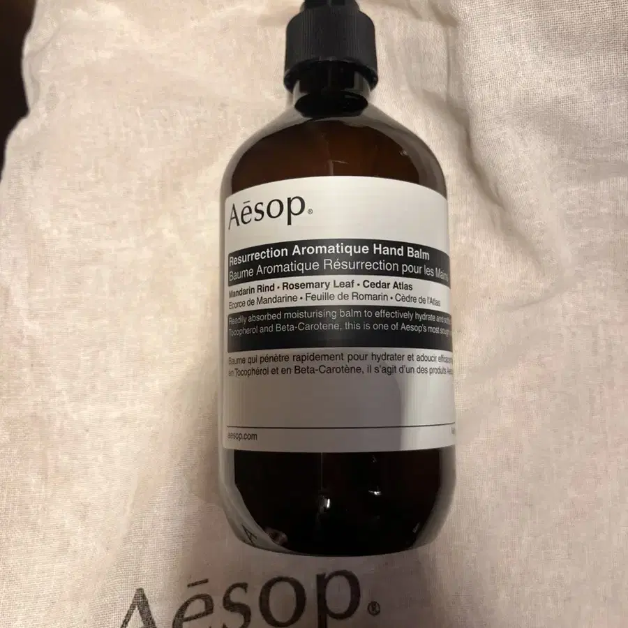 aesop 레저렉션 핸드크림 500ml