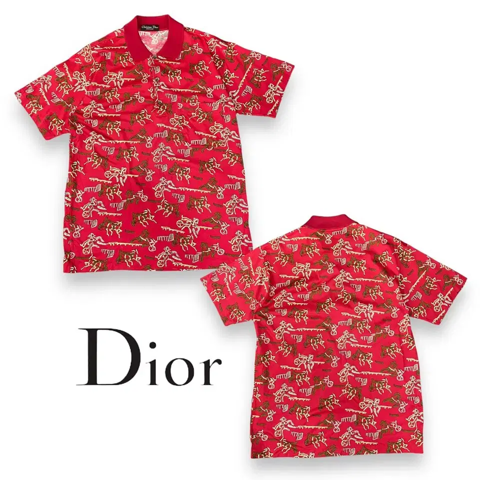 Christian Dior patterned short sleeve karati