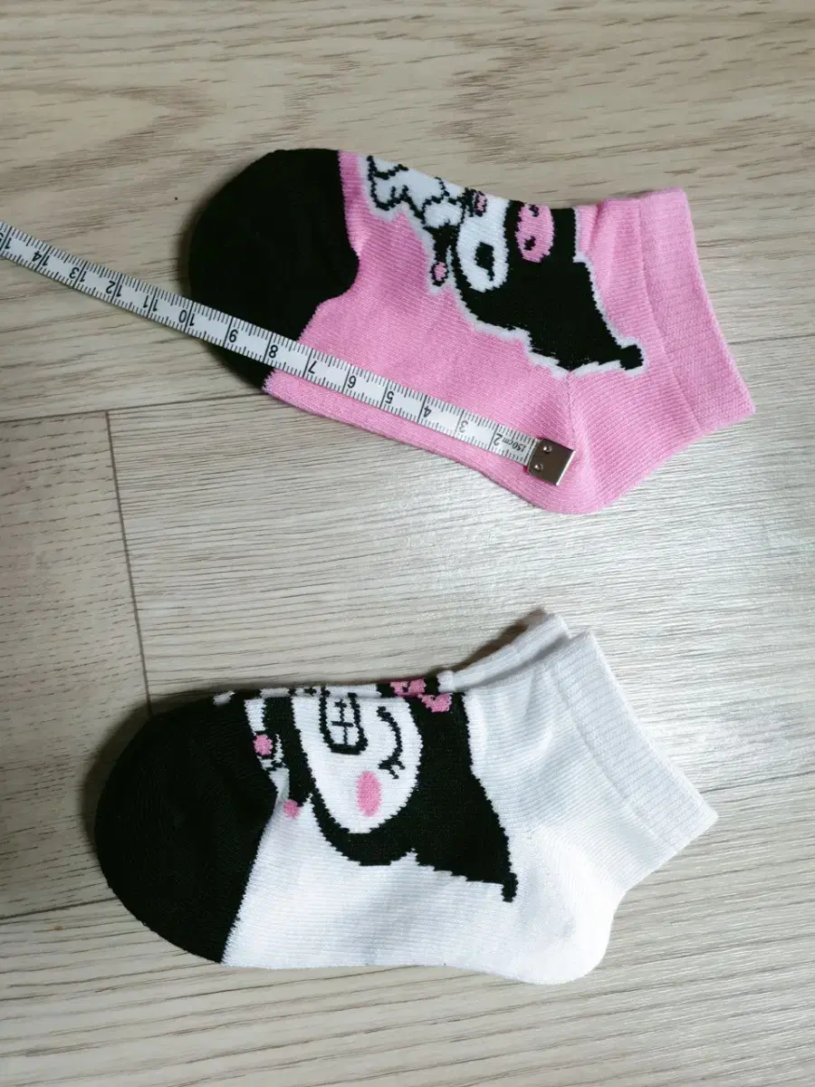 새상품 2켤레셋트) 아동양말 10~11cm(쿠로미 양말,캐릭터양말,귀여운