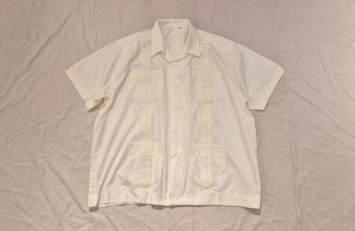 2XL>90s Guayabera Shirt