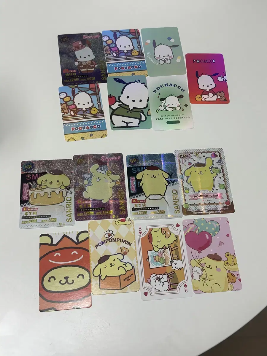 Sanrio Pochaco,Pompompurin,Kuromi,My Melody photocard Photo Card