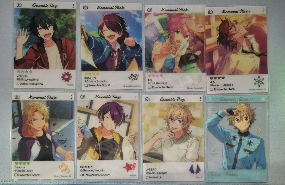 Ensemble Stars!! Emoka Clear kard Memorial Photo