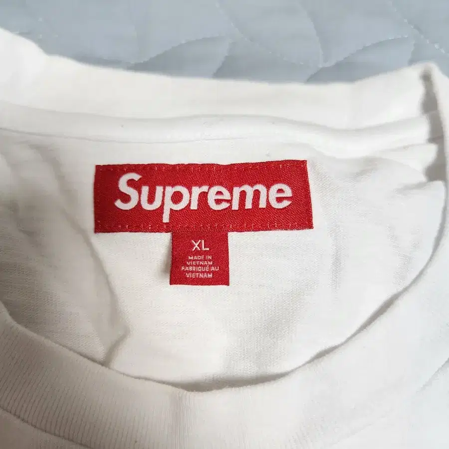 Supreme 슈프림 숏슬리브 포켓 티셔츠 화이트 - 24SS XL