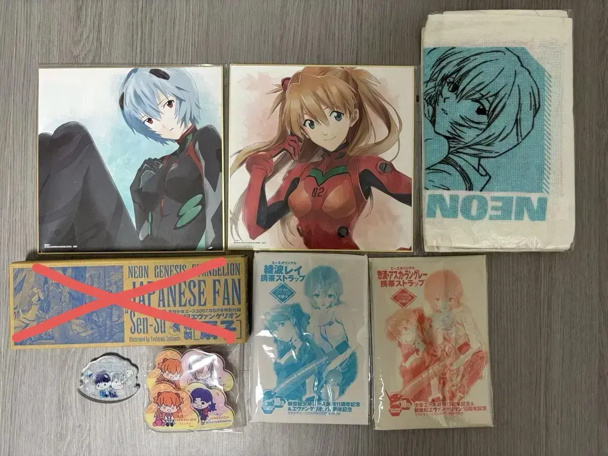 Evangelion Towel Fans poster acrylic Merchandise sell lay Asuka