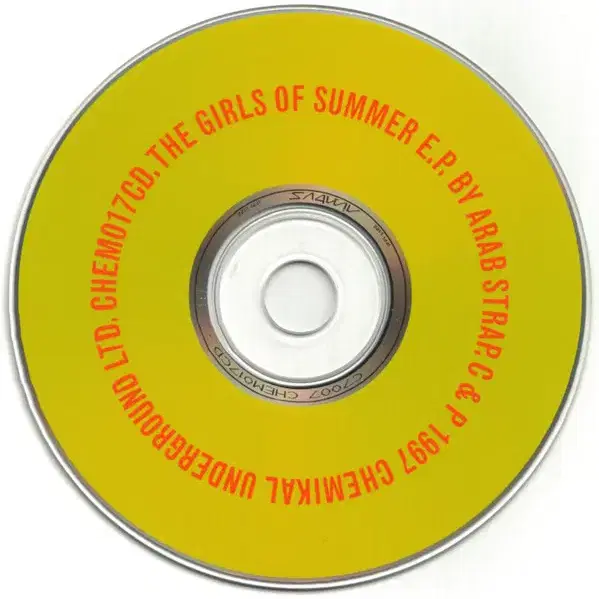 Arab Strap - Girls Of Summer(CD)영국반초판민트급