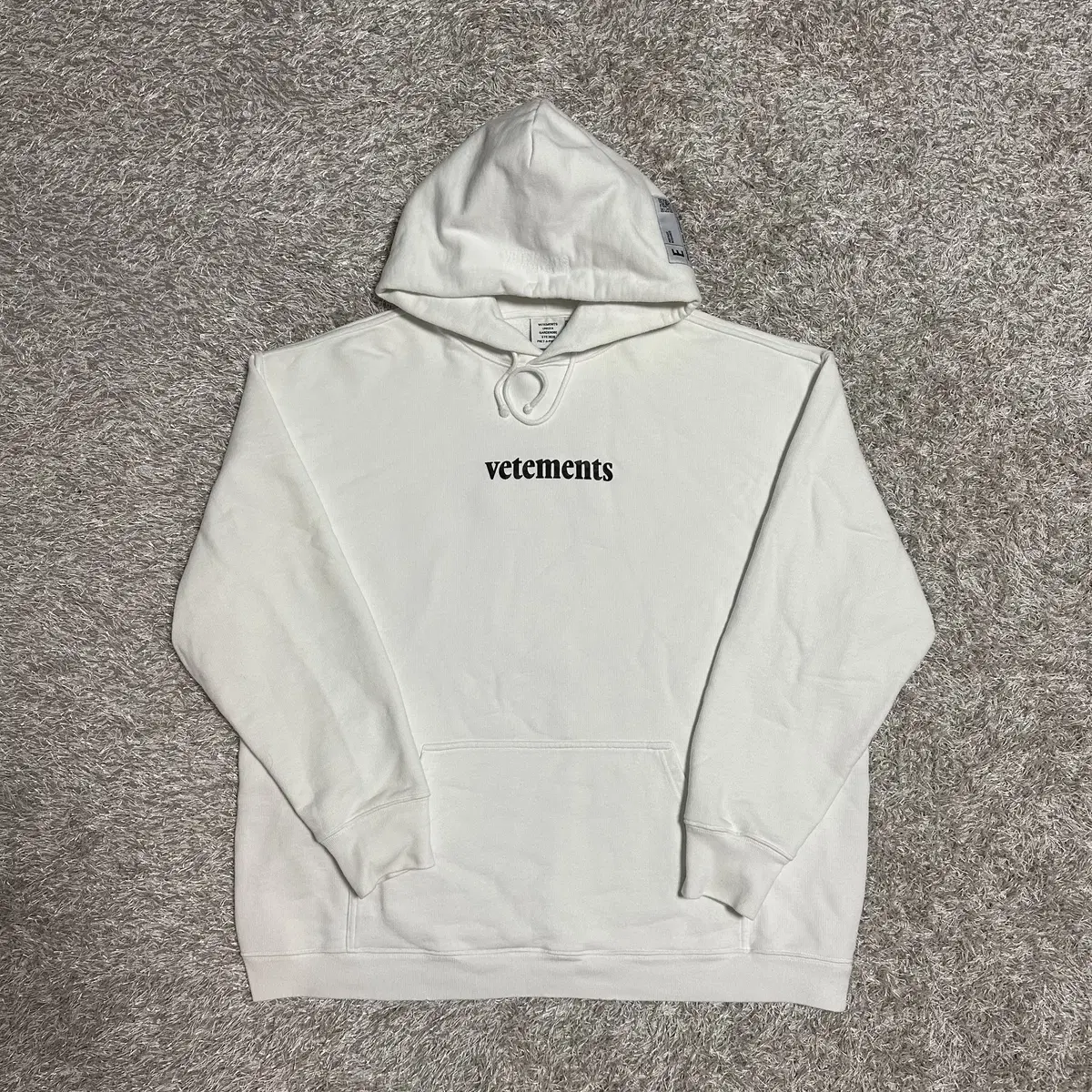 Vetements logo hoodie