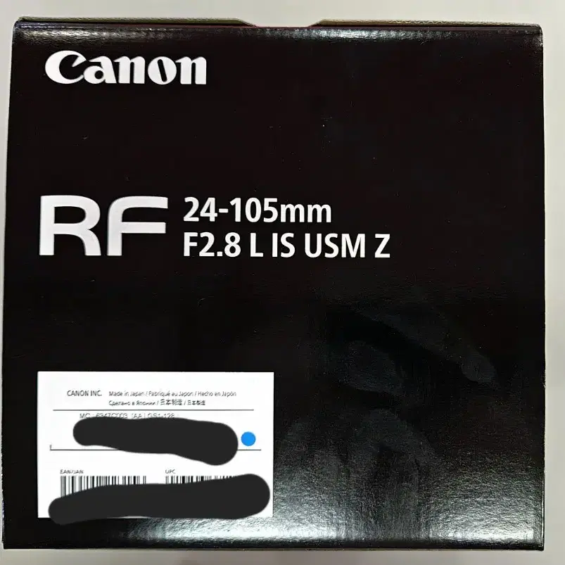 CANON 캐논 RF 24-105mm F2.8 L IS USM Z 미개봉