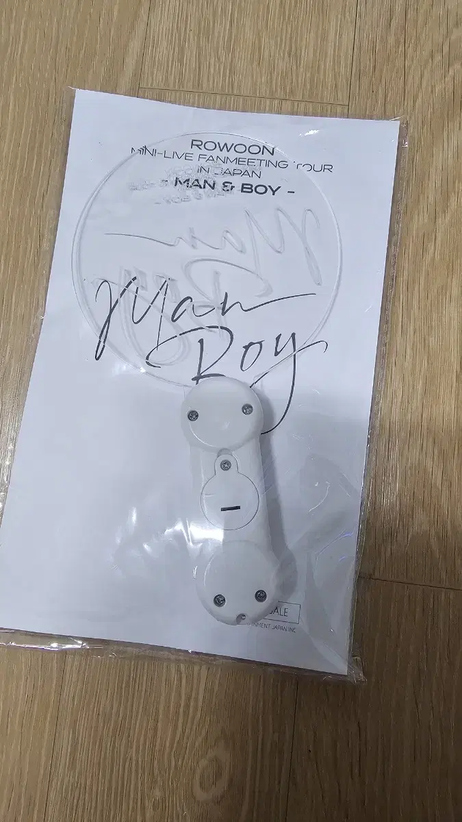 ROWOON MAN&BOY Mini Live fanmeeting Lightstick