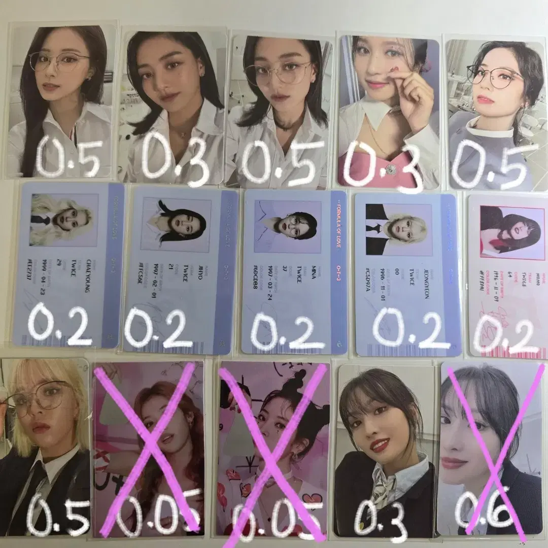 Twice Sati Regent photocard nayeon jeongyeon momo jihyo mina dahyun chaeyoung Tzuyu