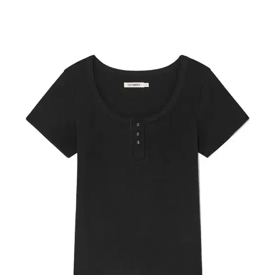 글로니 PROVINCE EYELET BUTTON TEE