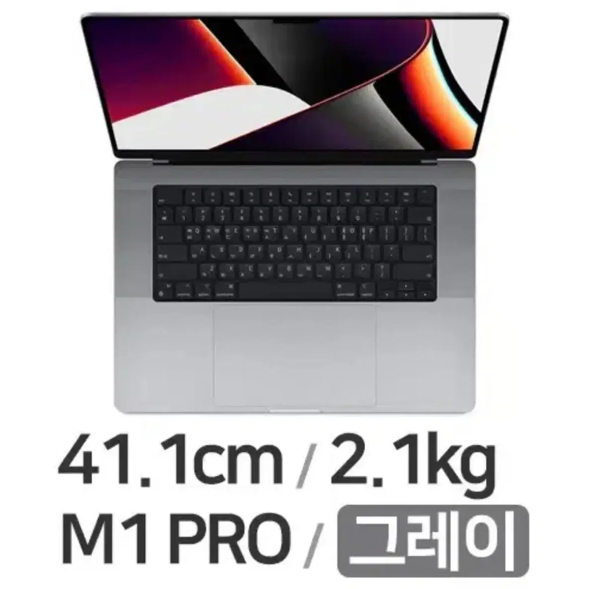 2021년형 맥북 M1 프로 16inch 1TB 램 16GB