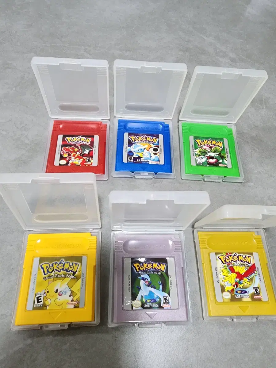 New GB Pokémon North America 6-piece set bulk 싸게팝니다 택배비급