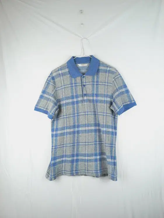 Rogardis Green Check Cotton Short-Sleeved T-Shirt 95