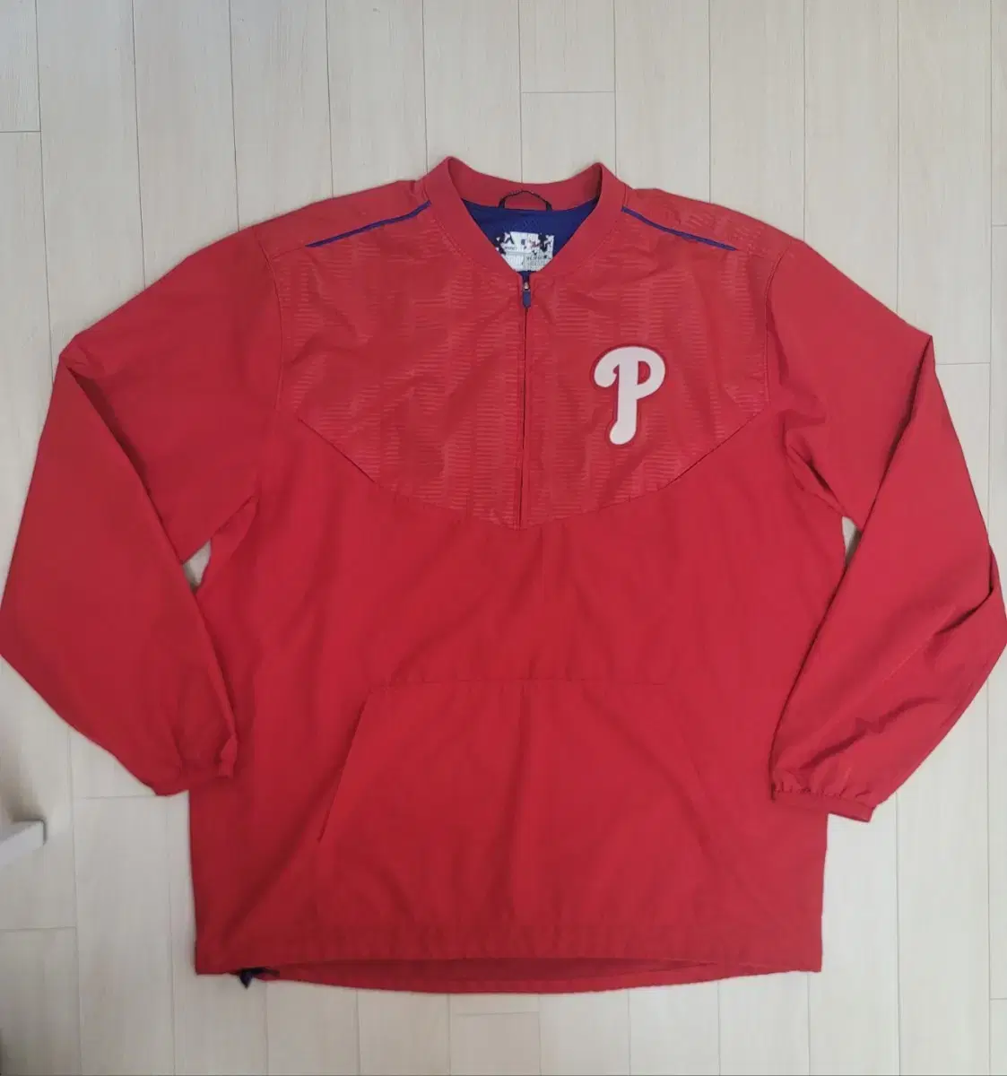 Majestic Ascentic Collection Cool Base Onda Philadelphia Windbreaker XL (115)