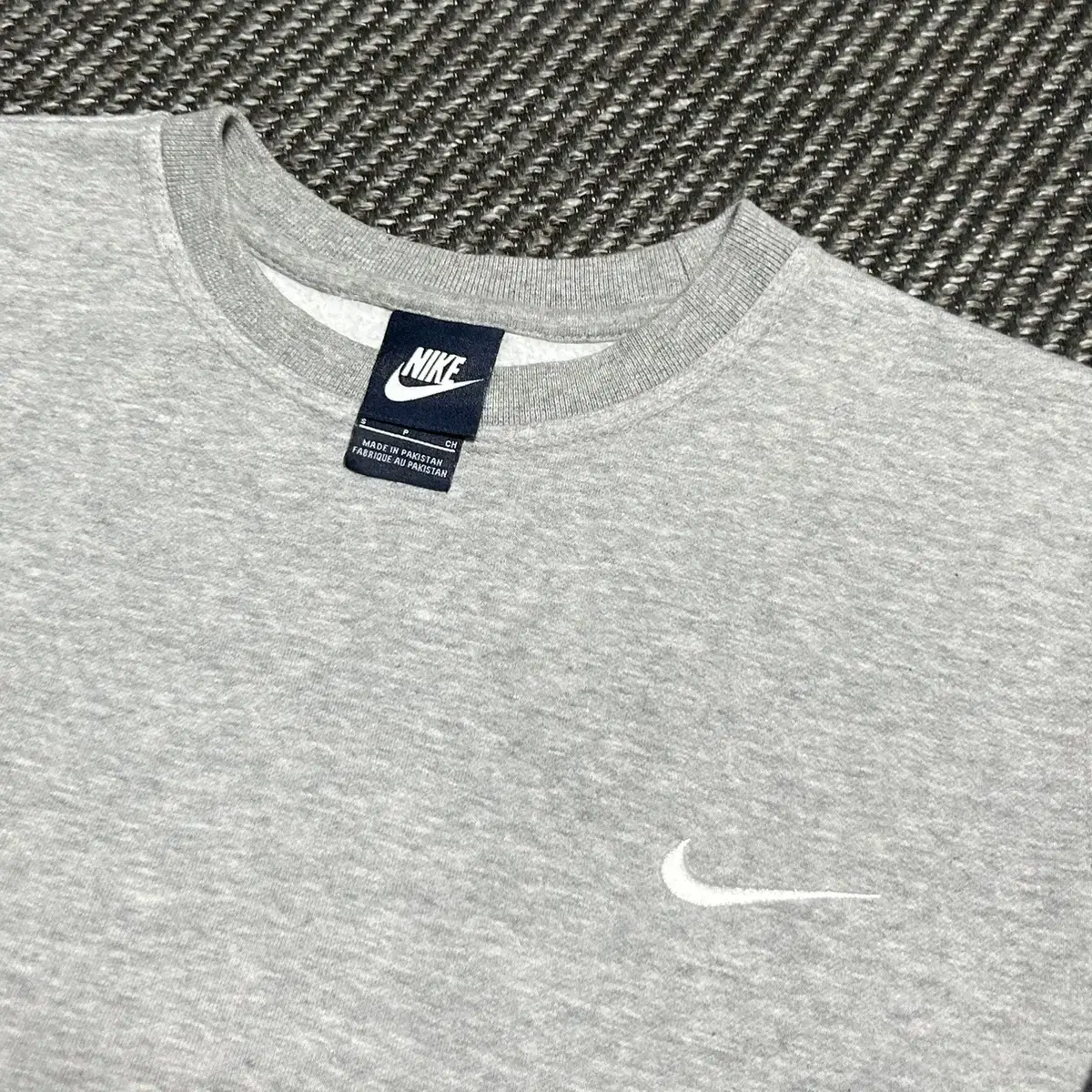 [ S ] Nike 나이키 스우시 기모 그레이 맨투맨