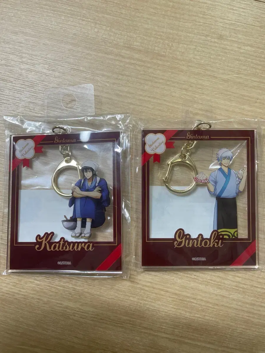 Gintama Valentine's Day acrylic keyring