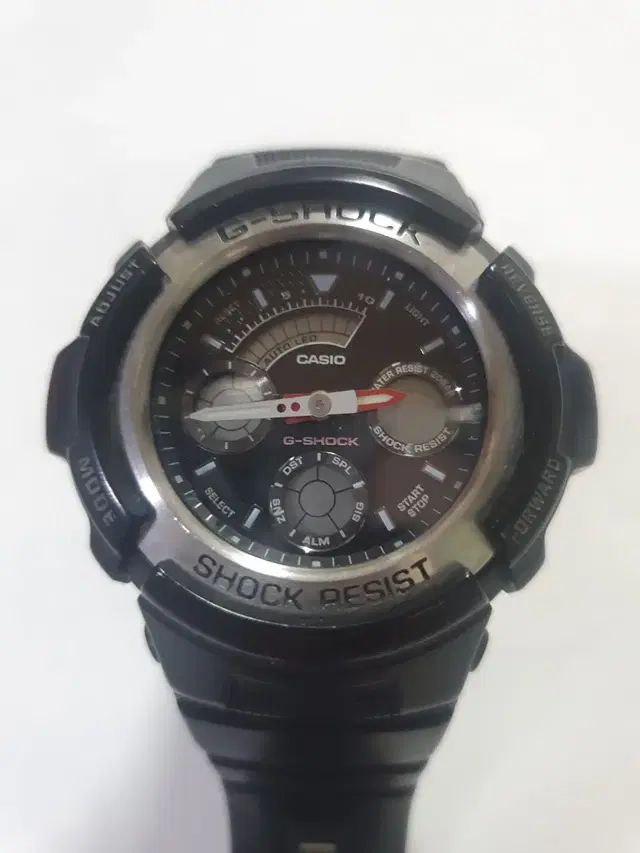 세이코 지샥 G-SHOCK AW-590 남성 스포츠시계 이미지참조 중고