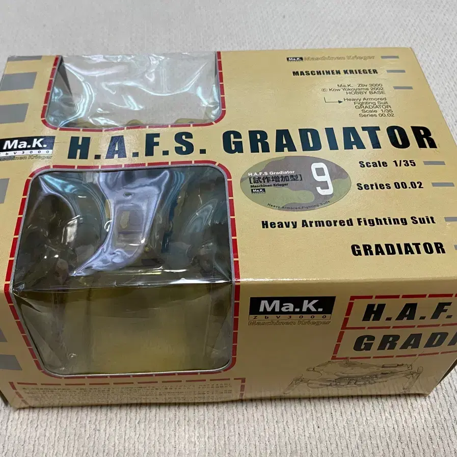 Ma.K 1/35 H.A.S.F.  GRADIATOR  " 9 "