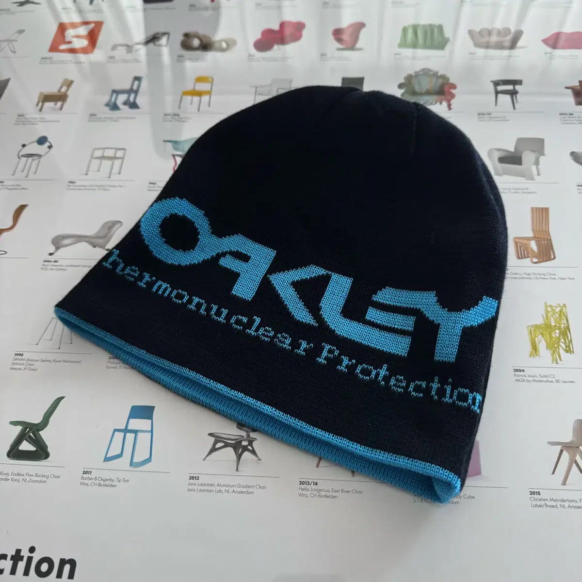 oakley reversible beanie