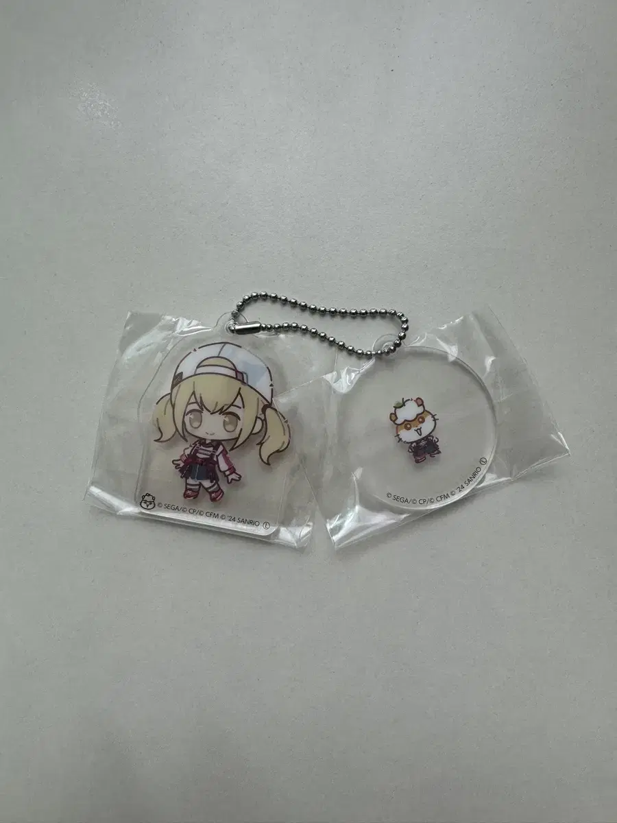 Pseudo San Rio Gacha keyring Azusawa Kohane