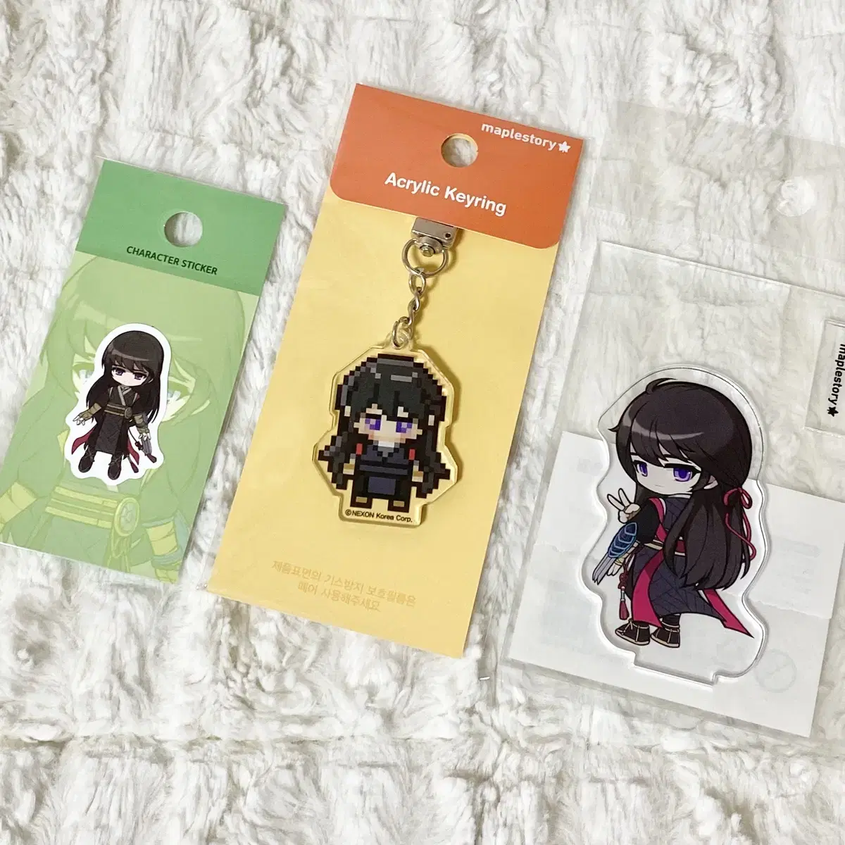 MapleStory pop up Eunwol acrylic keyring Sticker