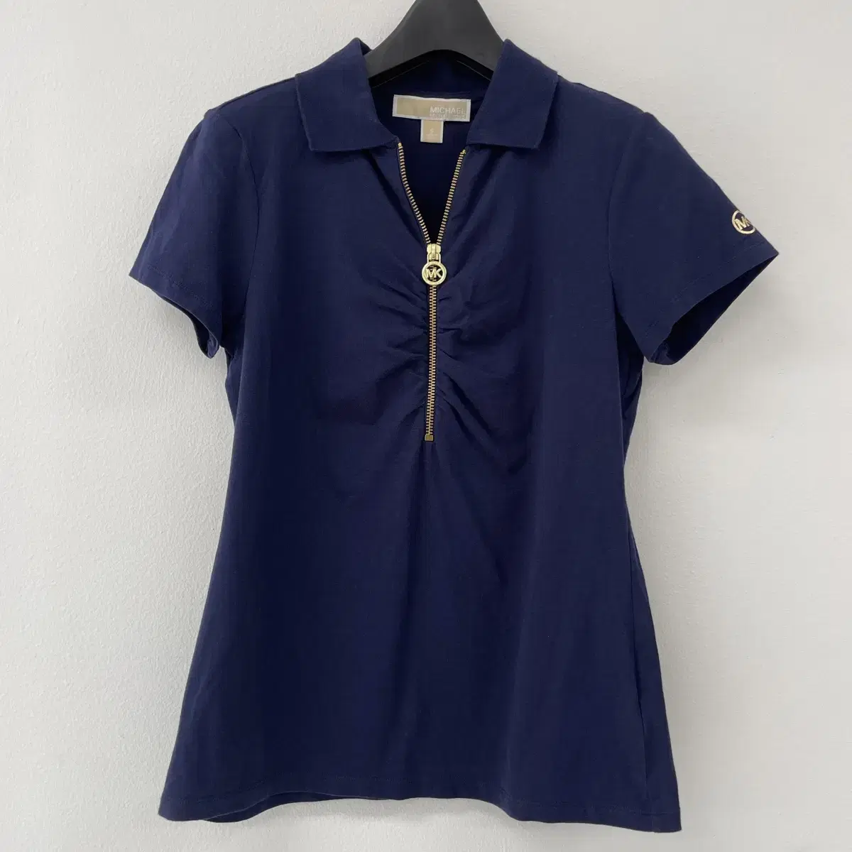 [Best in Condition] Michael Kors Half Zip Shirring Vahn 44~55