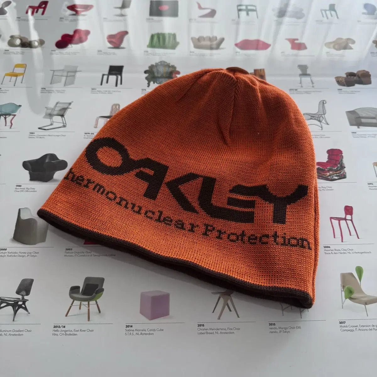 oakley reversible beanie