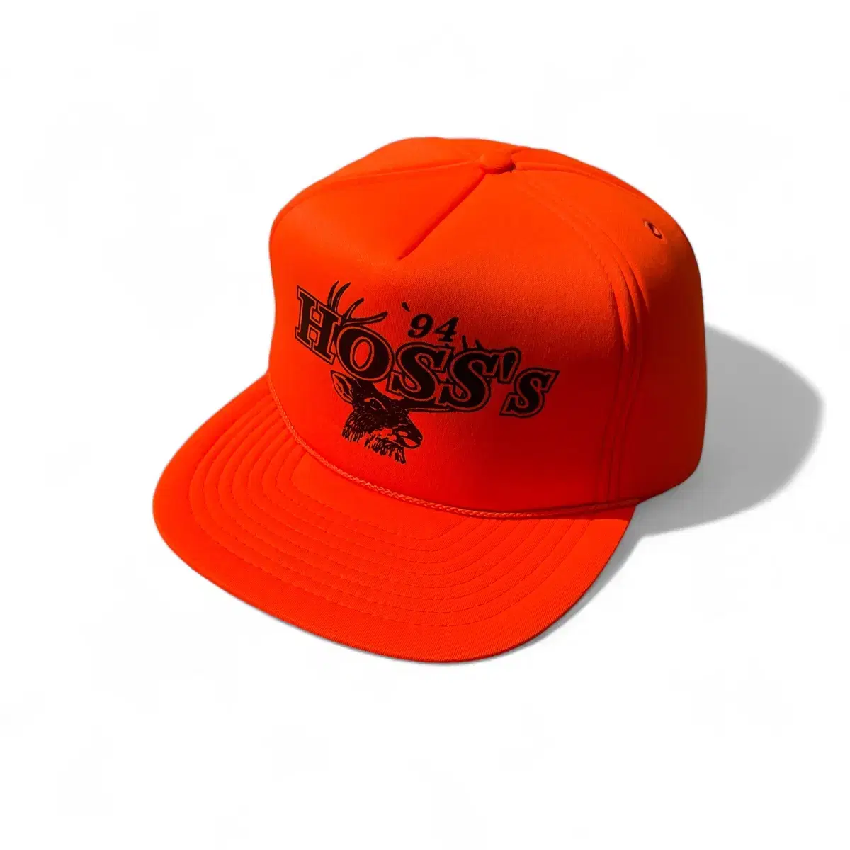 1990's Hoss's Neon Orange Snap Cap