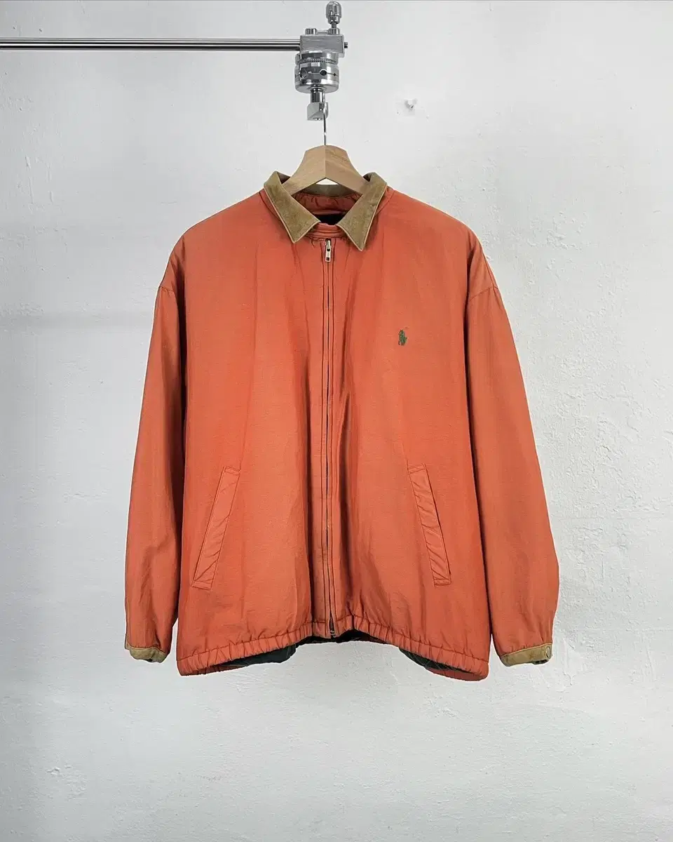 Polo Ralph Lauren Orange Green Pony Blouson Jacket