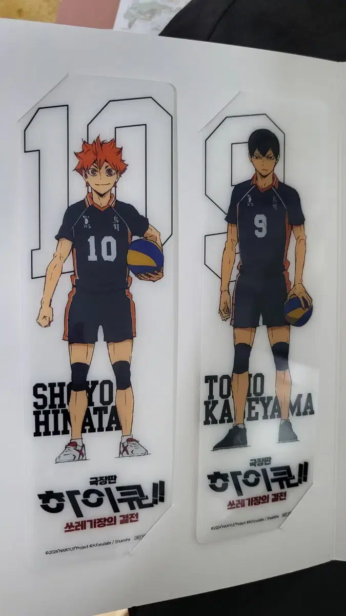 Haikyuu Tsugae pre-order benefit Bookmark