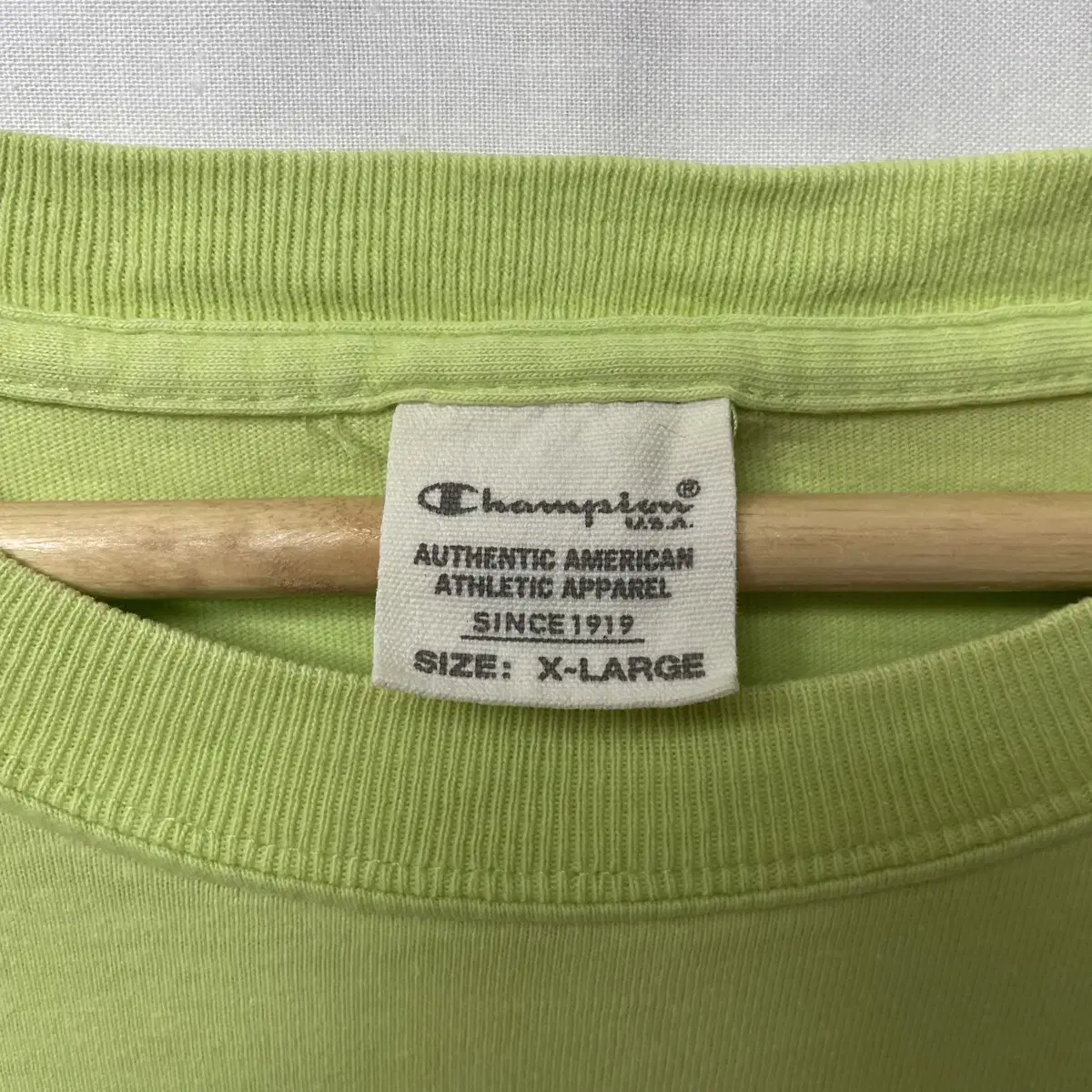 [XL] Champion Vintage wash 반팔티셔츠