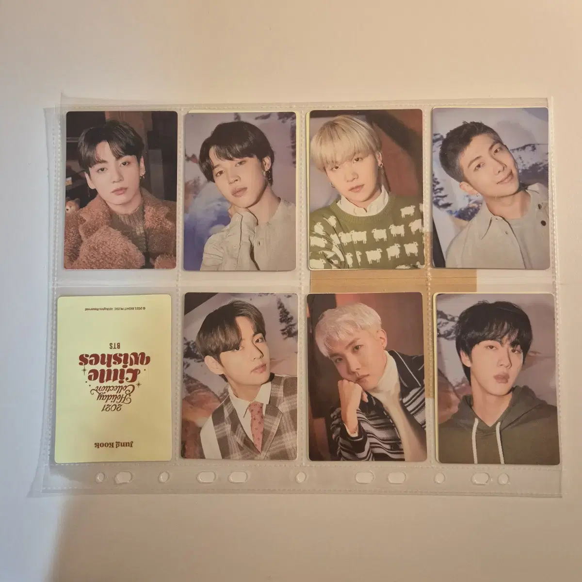 Bangtan 2021 Christmas Photo Card