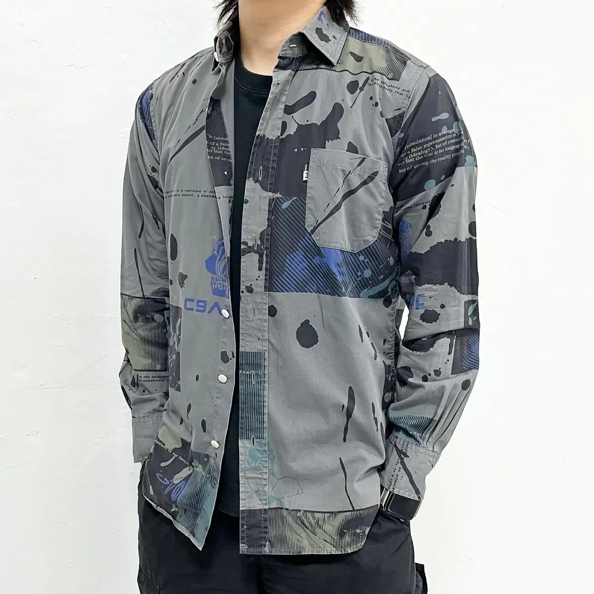 Vintage Carved Artwork Full Print Shirt