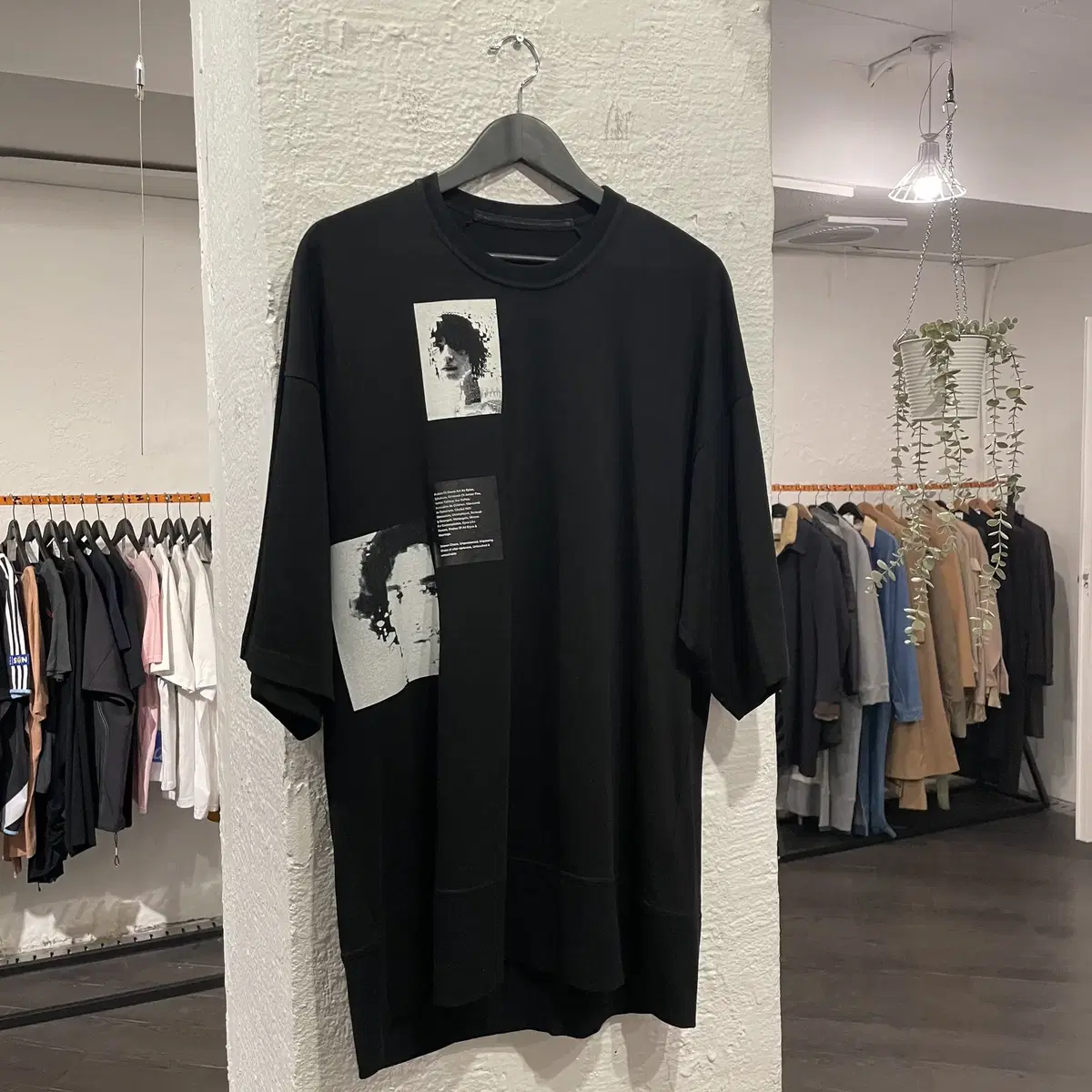 Julius 19SS Graphic Oversized Short Sleeve T-Shirt