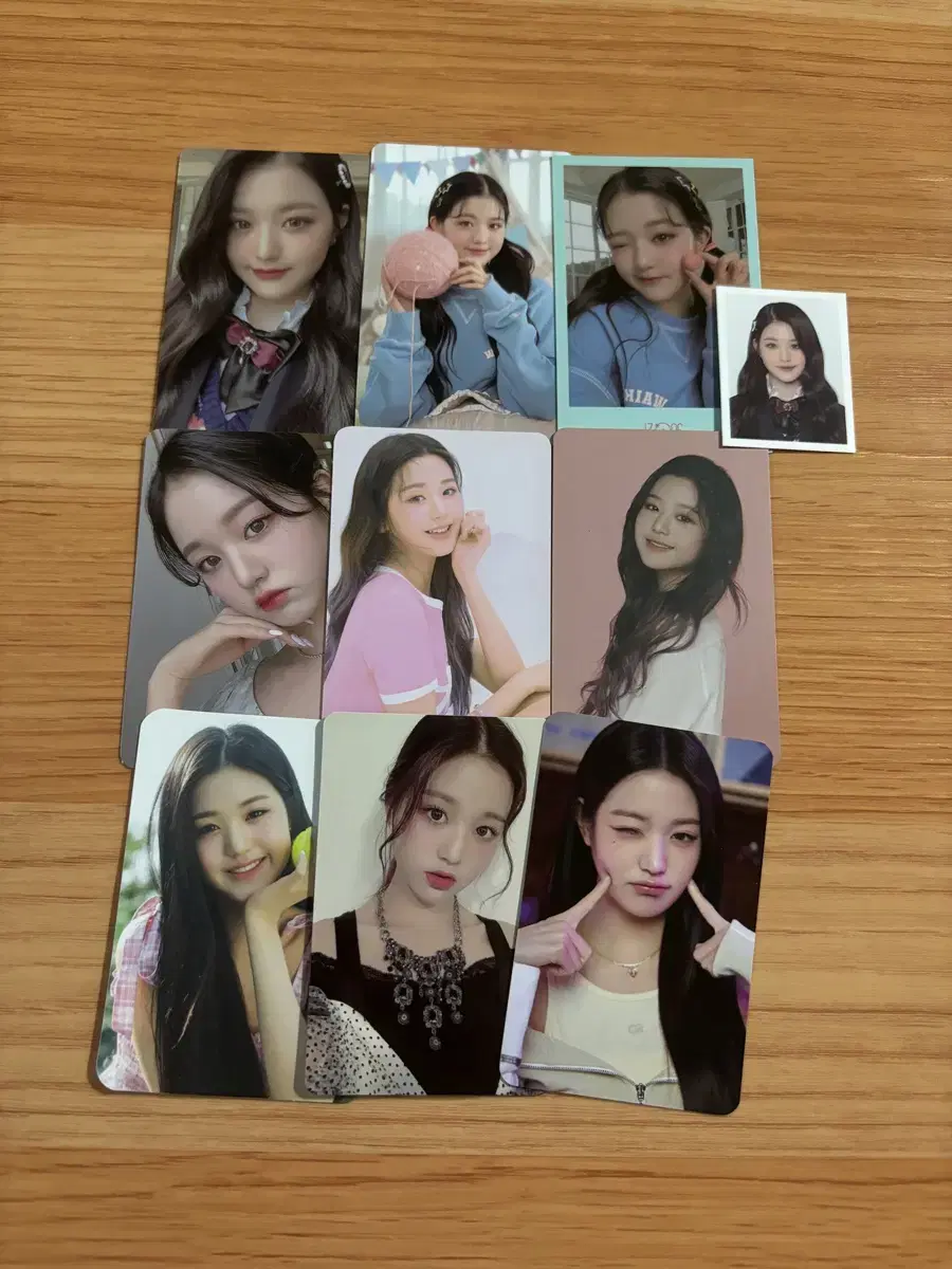 ive jang wonyoung wonyoung photocard cornwizone unreleased photocard seasons greetings season's greetings merchandise