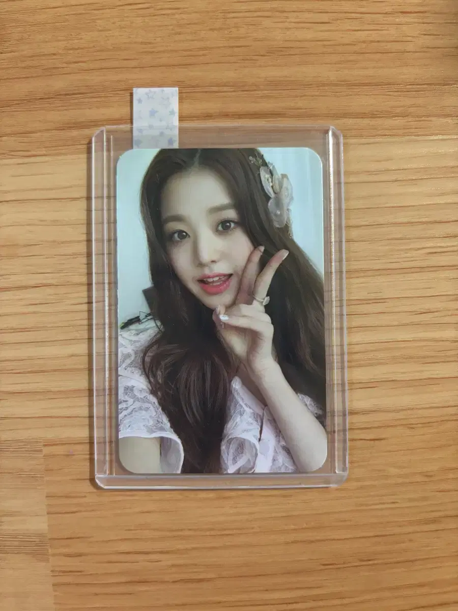 ive jang wonyoung wonyoung incognito season's greetings photocard unreleased photocard