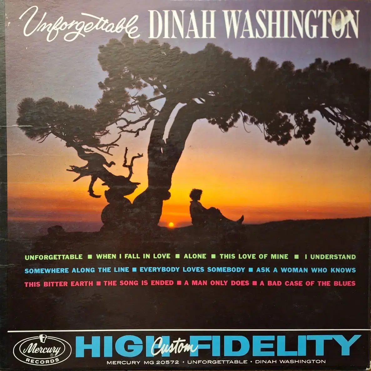 미국원반/Jazz/초판/Dinah Washington LP