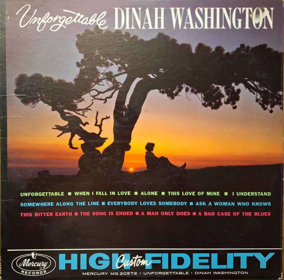 미국원반/Jazz/초판/Dinah Washington LP