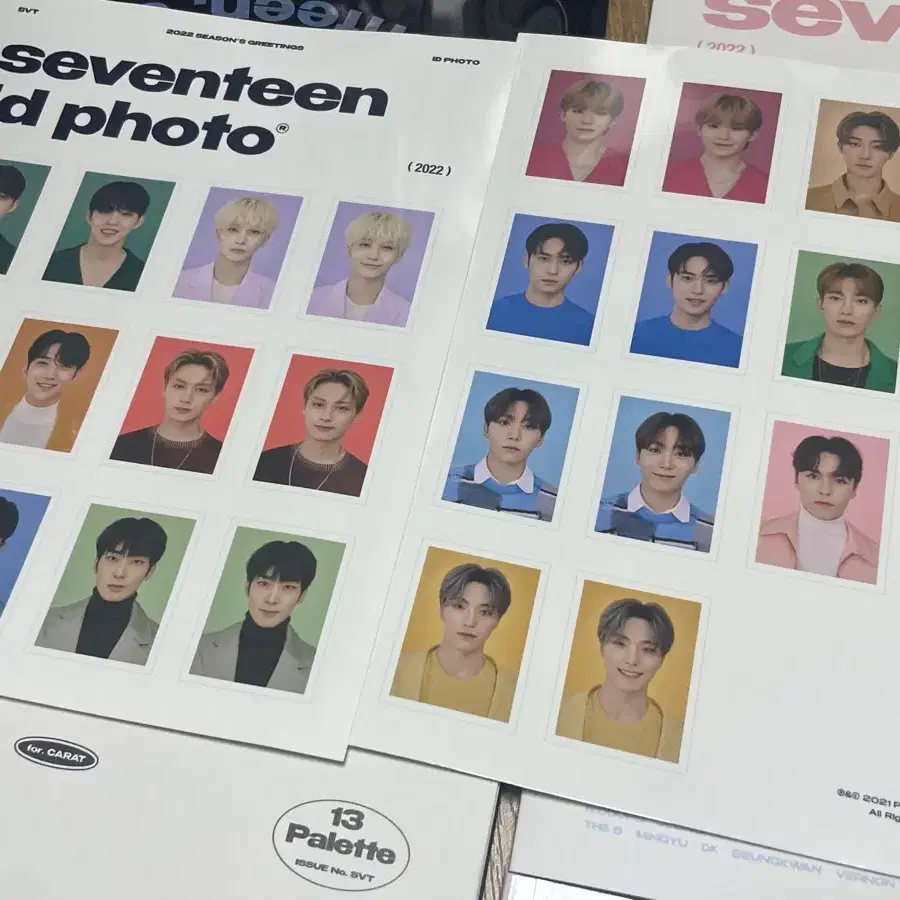 세븐틴 2022 시즌그리팅 풀셋