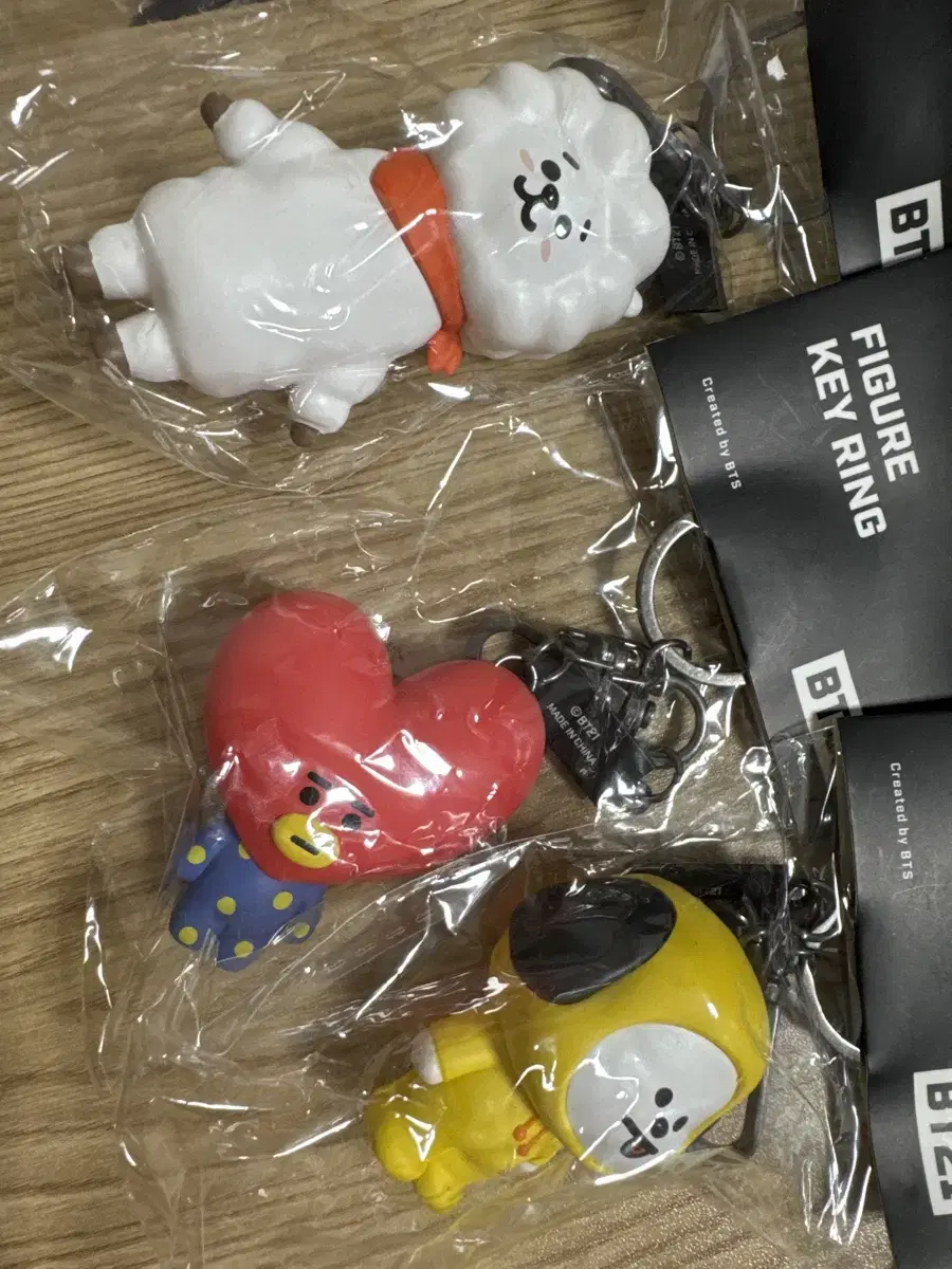 BT21 Figure Keyring