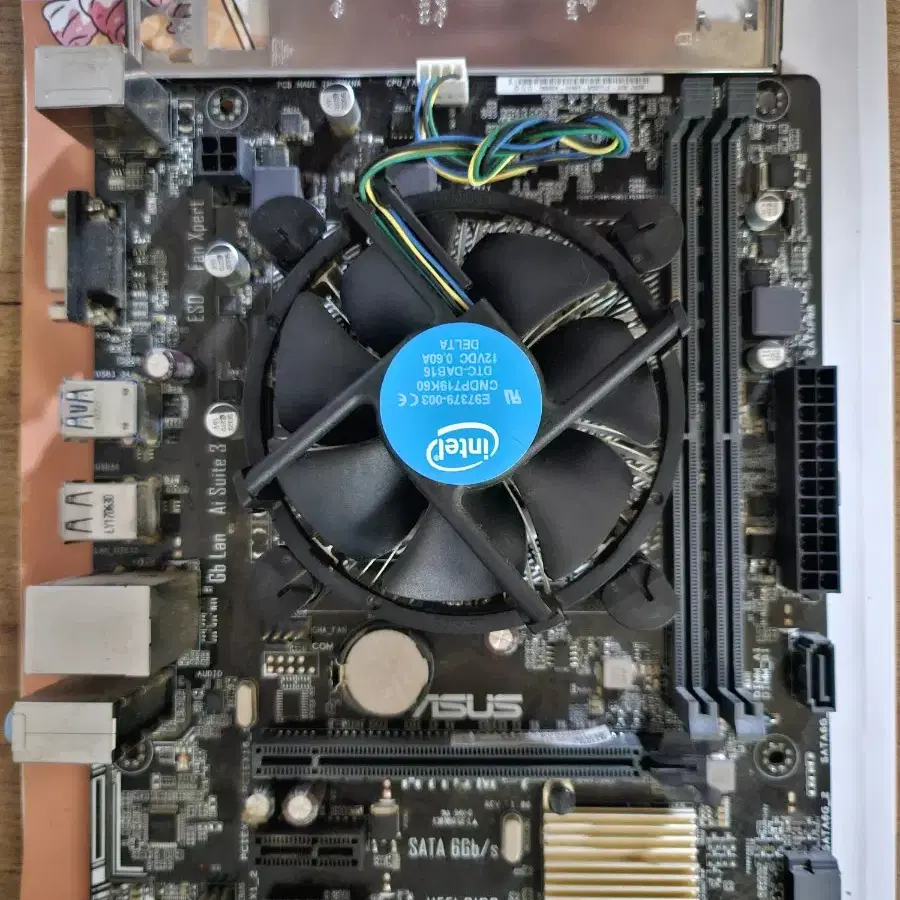 CPU i5-6500,메인보드 h110m-f