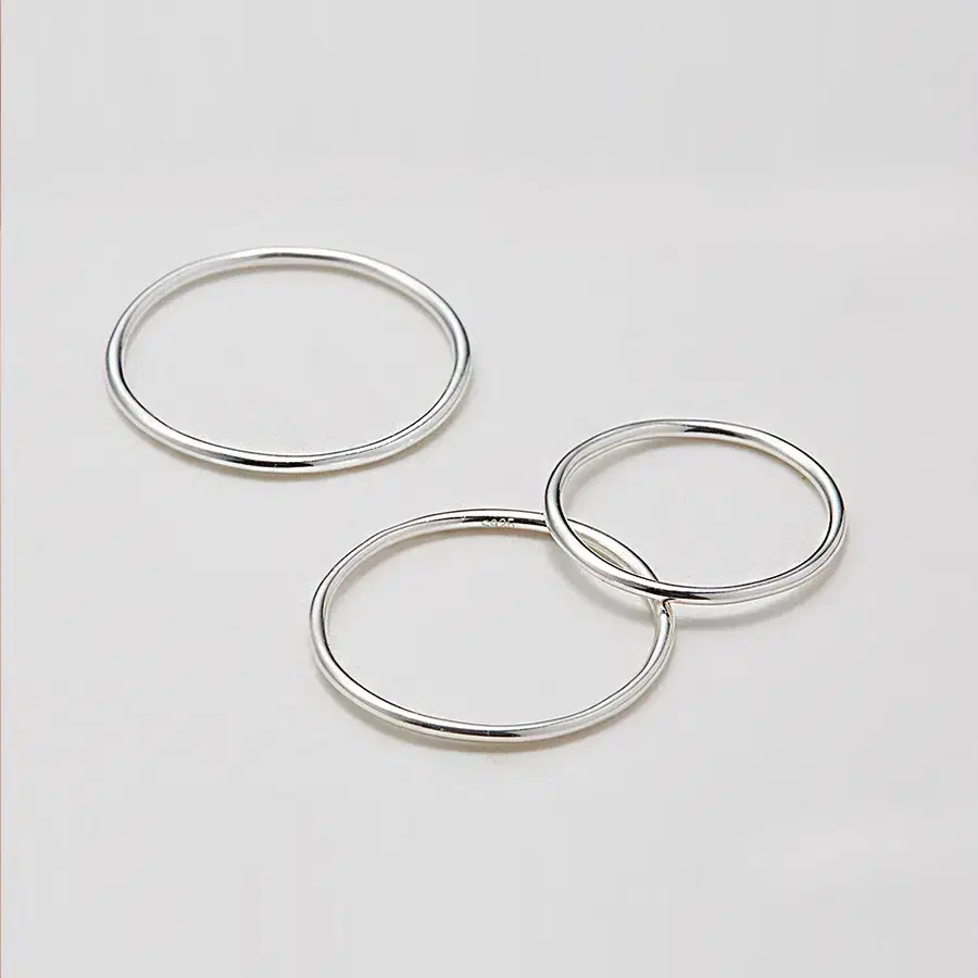 Hei slim layered 3set ring