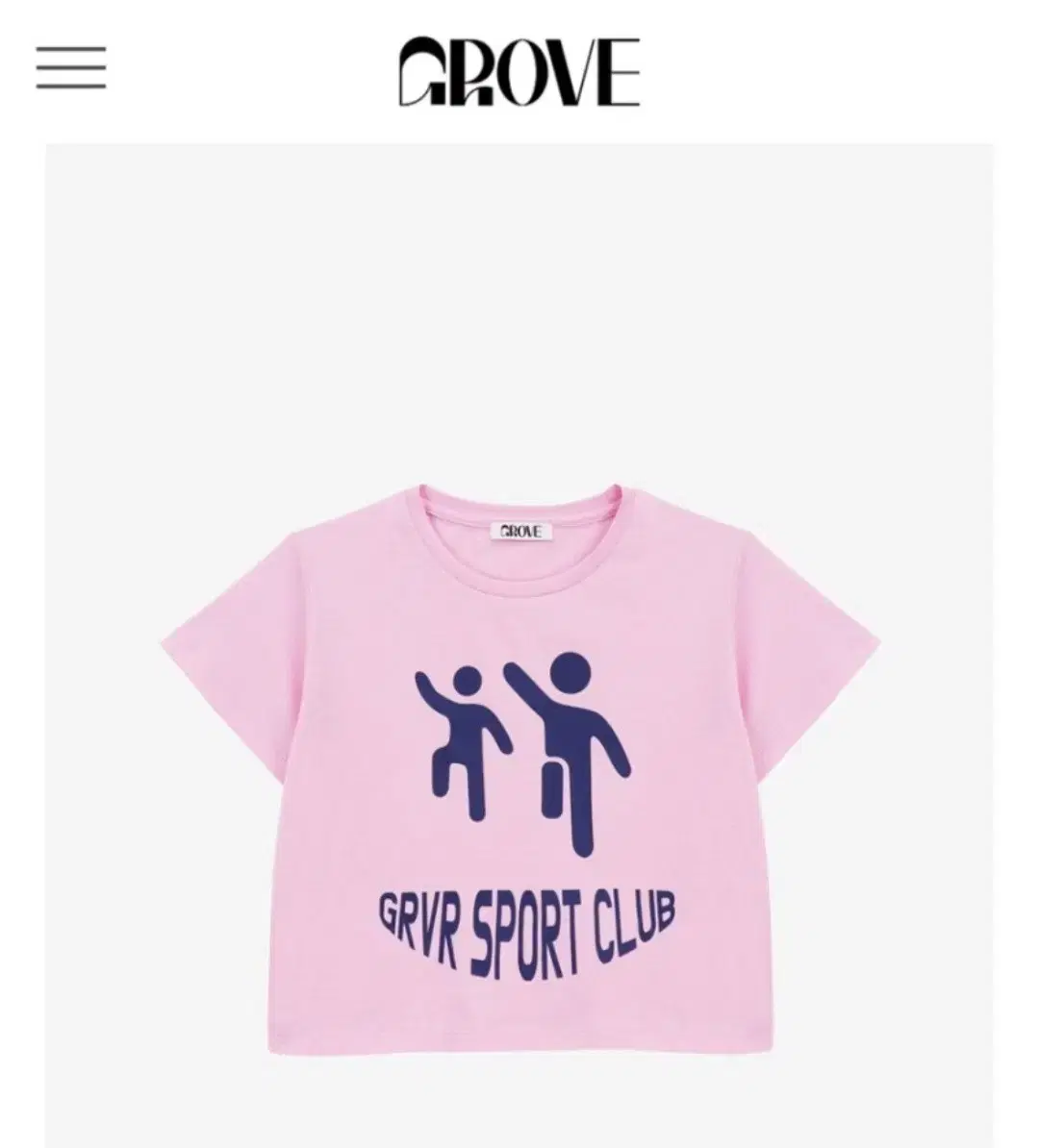 급처) 7.그로브 grove icon tee, pink color