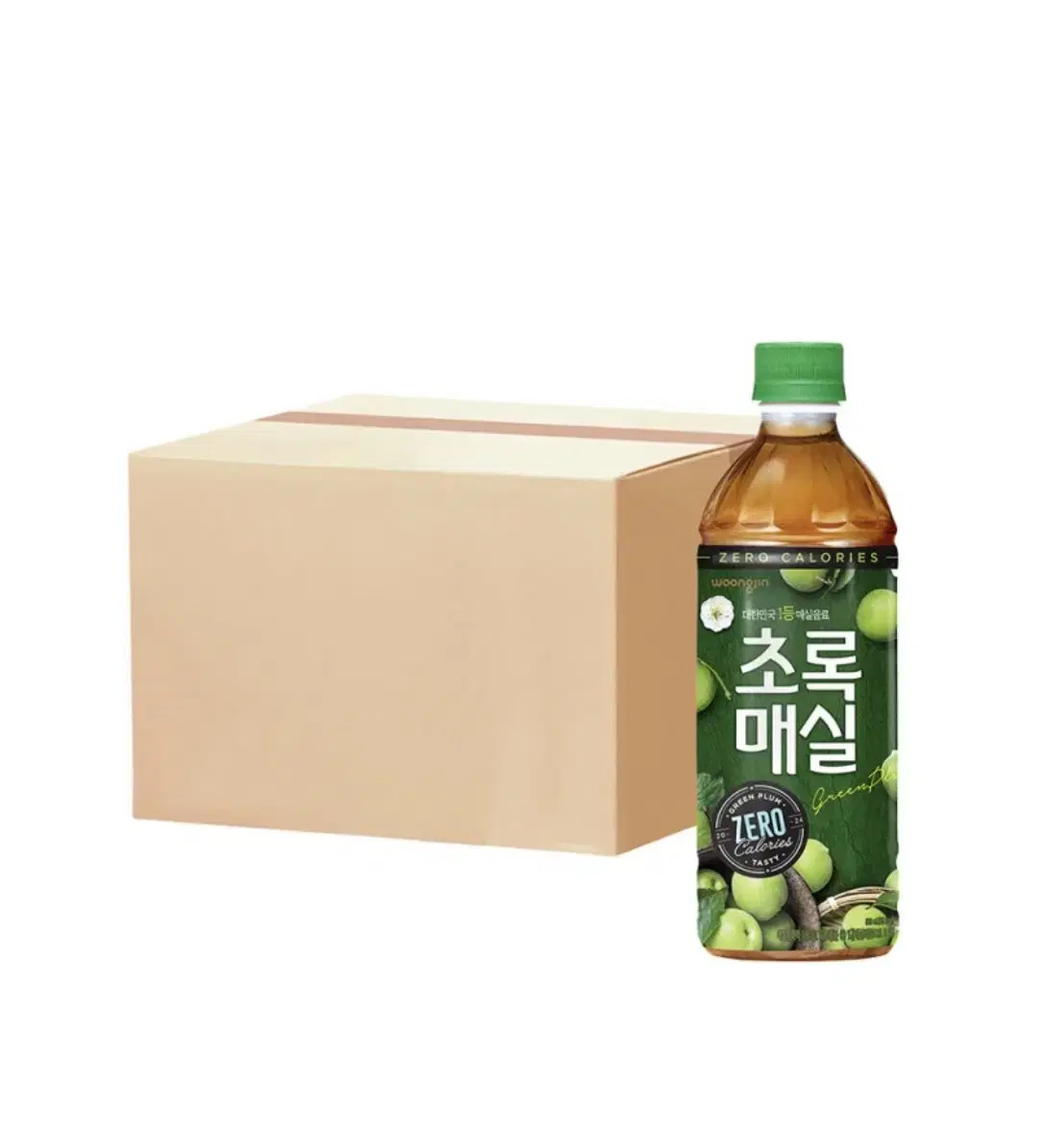 초록매실 제로 500ml 24펫 무료배송 매실주스 매실음료