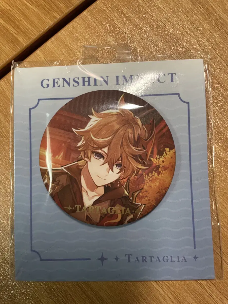 Genshin Impact Tartaglia Can Badge