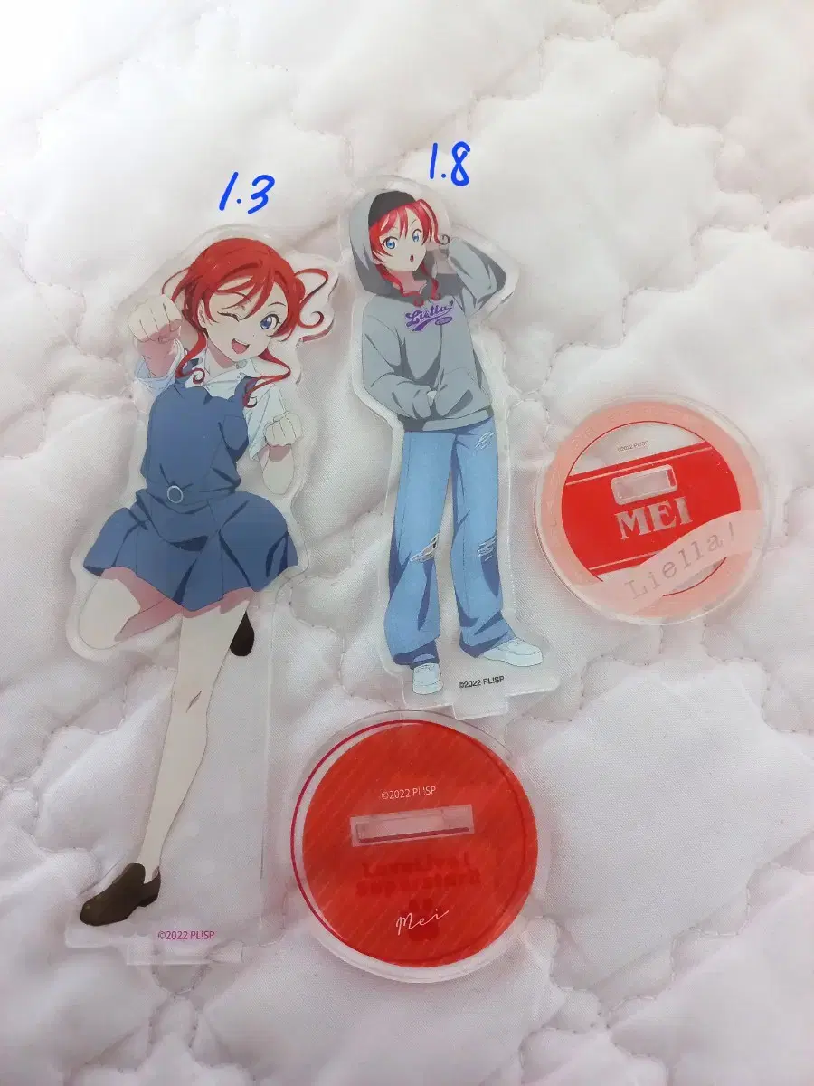 LoveLive Superstar Rubs Yoneme may acrylic stand sells