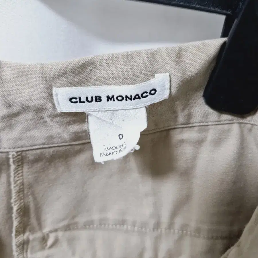 CLUBMONACO 클럽모나코 여성 숏 코튼 하프 팬츠